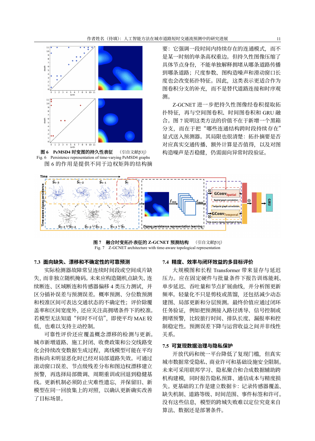 人工智能方法在城市道路短时交通流预测中的研究进展代表性图文页