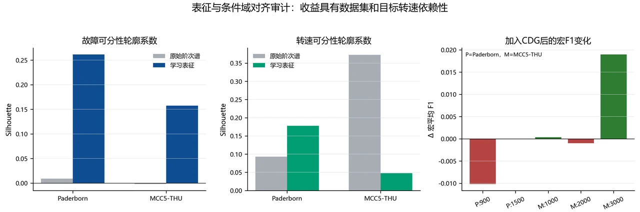 表征与条件域对齐审计